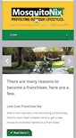 Mobile Screenshot of mosquitonixfranchise.net